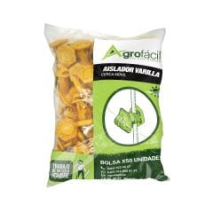 Aislador Varilla Cerca Móvil Agrofácil PAQ x 50Unds