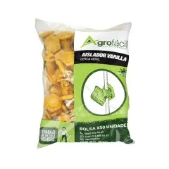 Aislador Varilla Cerca Móvil Agrofácil PAQ x 50Unds