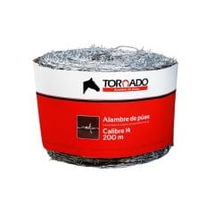 Alambre de Púas C14 x 350m / 500m TORNADO