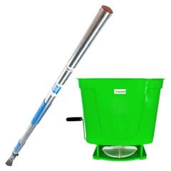 Combo Sembrador de Pastos + Abonadora Manual Agrofácil