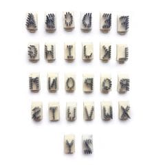 Set Letras A-Z 5/16" Ovino-Cerdo-Ave-Mascota Agrofácil