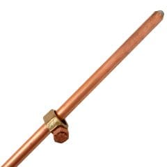 Varilla Copperweld 1.80m + Grapa Agrofácil