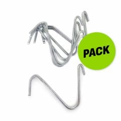 PAQ X 100 UNDS Clip Galvanizado Púa-Malla Agrofácil