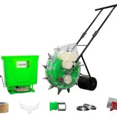 Combo #2 Sembradora Rotativa Agrofácil + Abonadora Manual Agrofácil / Gratis repuestos